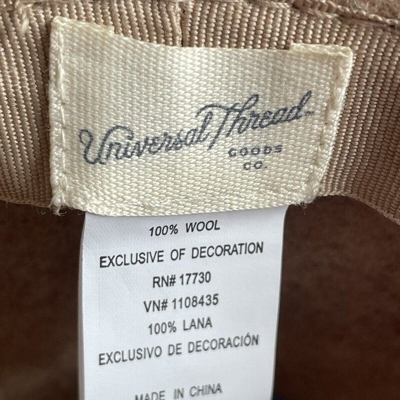 Universal Thread Beige Wide-Brim Hat - Picture 5 of 7
